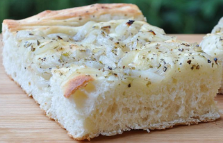 Focaccia con le cipolle