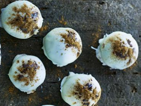 Cioccolatini bianchi allo zenzero