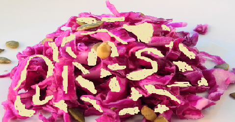 Cavolo rosso e daikon