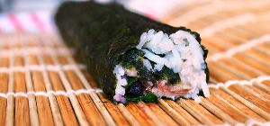 Sushi di tempeh e crauti