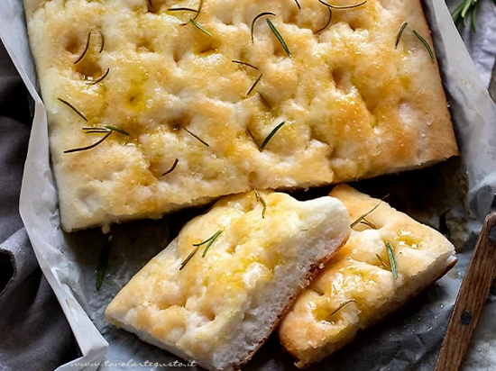 Focaccia senza glutine