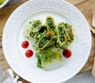 Paccheri gratinati ripieni