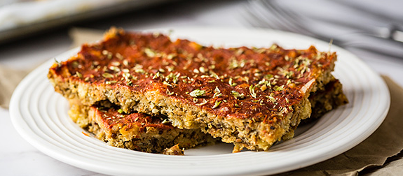 Pizza di pane raffermo