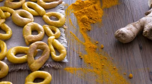 Taralli zenzero e curcuma